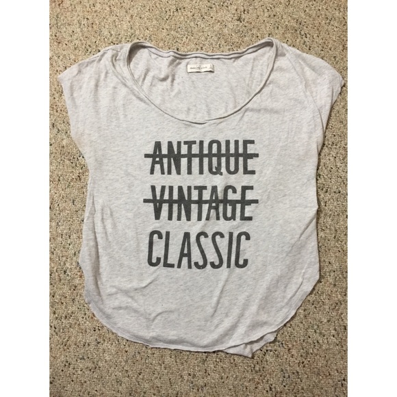 Abercrombie & Fitch Tops - 🤎A&F grey blouse